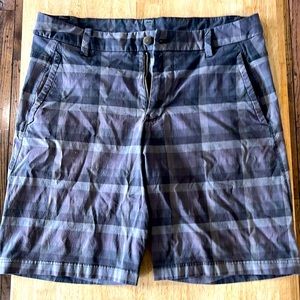 Lululemon men’s plaid shorts